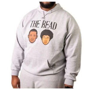 The Read Hoodie in Gray, Size M​​​​